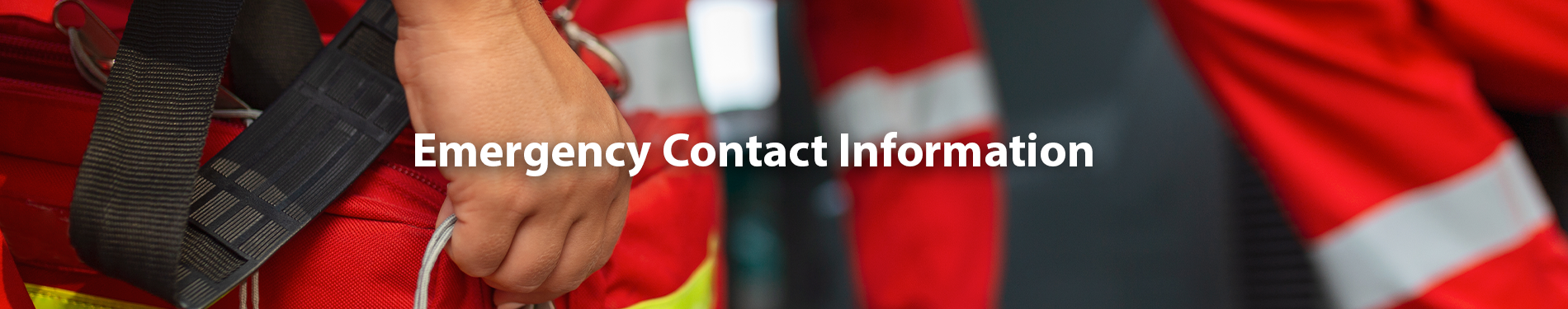 Emergency Contacts Banner