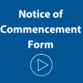 Notice of Commencement Form