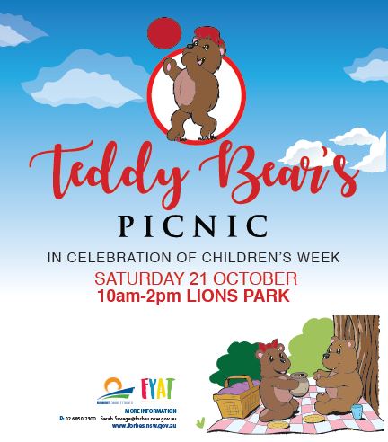 Teddy Bear Picnic | Forbes Shire Council